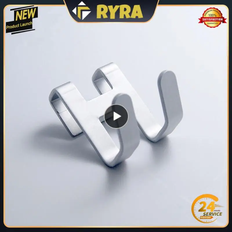 

Космический алюминиевый металлический безрамный крючок для стеклянной двери для душа, вешалка для полотенец с бесплатным отверстием, вешалка, держатель для ключей, органайзер для одежды и ванной комнаты