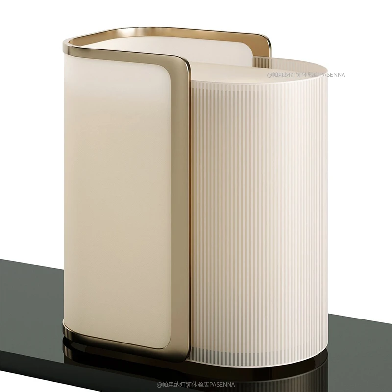 

Table Lamp Italian-Style Light Luxury Post-Modern Living Room Bedroom Decoration Fabric Table Lamp