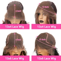 Perruque Lace Frontale HD 13x6 en Cheveux Humains, Densité 220, 30 Pouces, Noir Brun 1B/30, Ondulée Body Wave, avec Mèches Colorées 6
