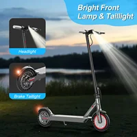 AOVOPRO LP60 500W puissance de crête Scooter électrique 350W Super moteur 5-25KM portée Smart APP Escooter avec 31 KM/H pignon rapide 8.5 "Pneus 4