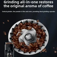 Zz automatic coffee machine small bean flour dual-purpose home office grinding integrated 2