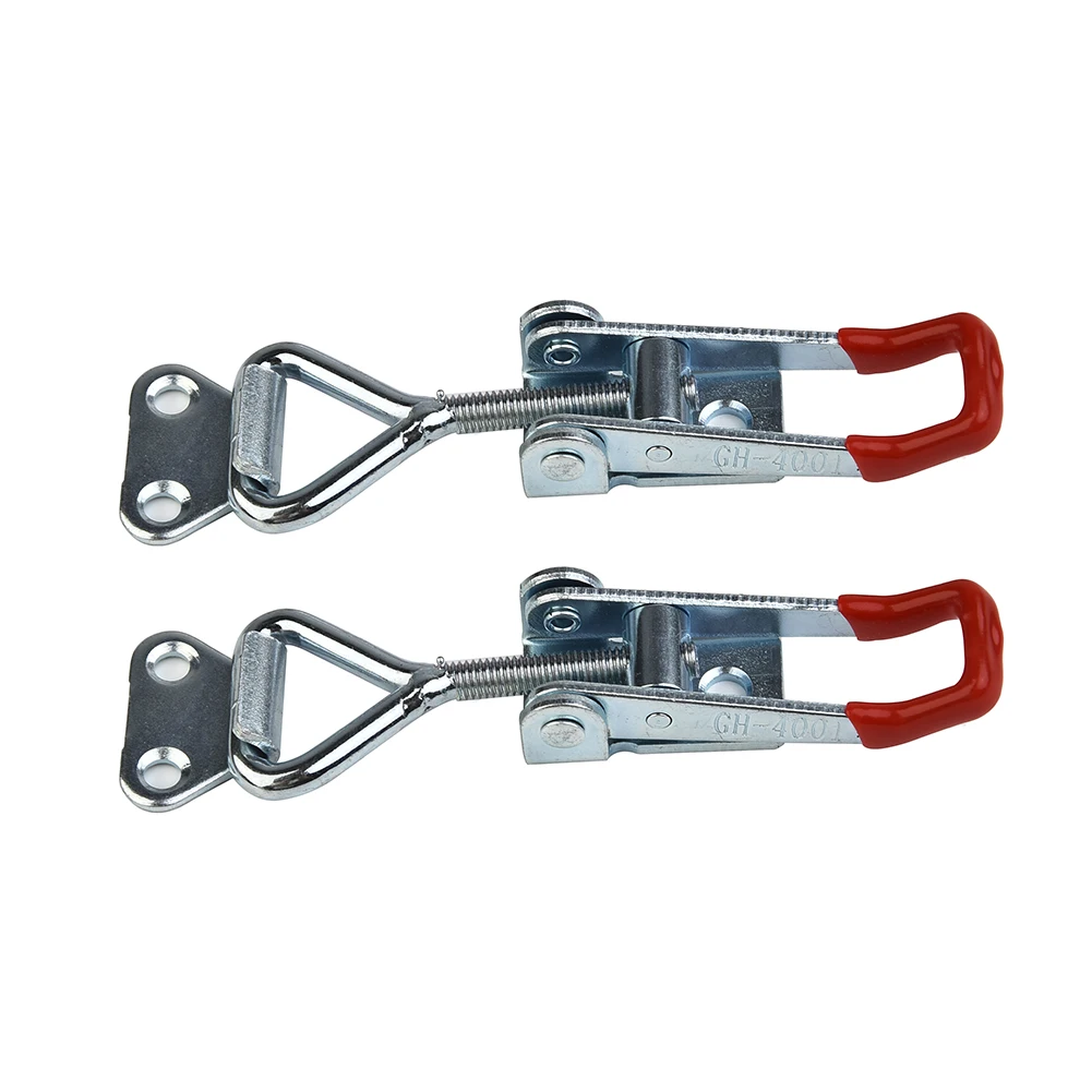 Description Picture 5 of item2Pcs Hand Tool Toggle Clamp MUMR999 Horizontal Door Bolts Type Quick Release Tool Clamps For Jigging  Welding Repairing