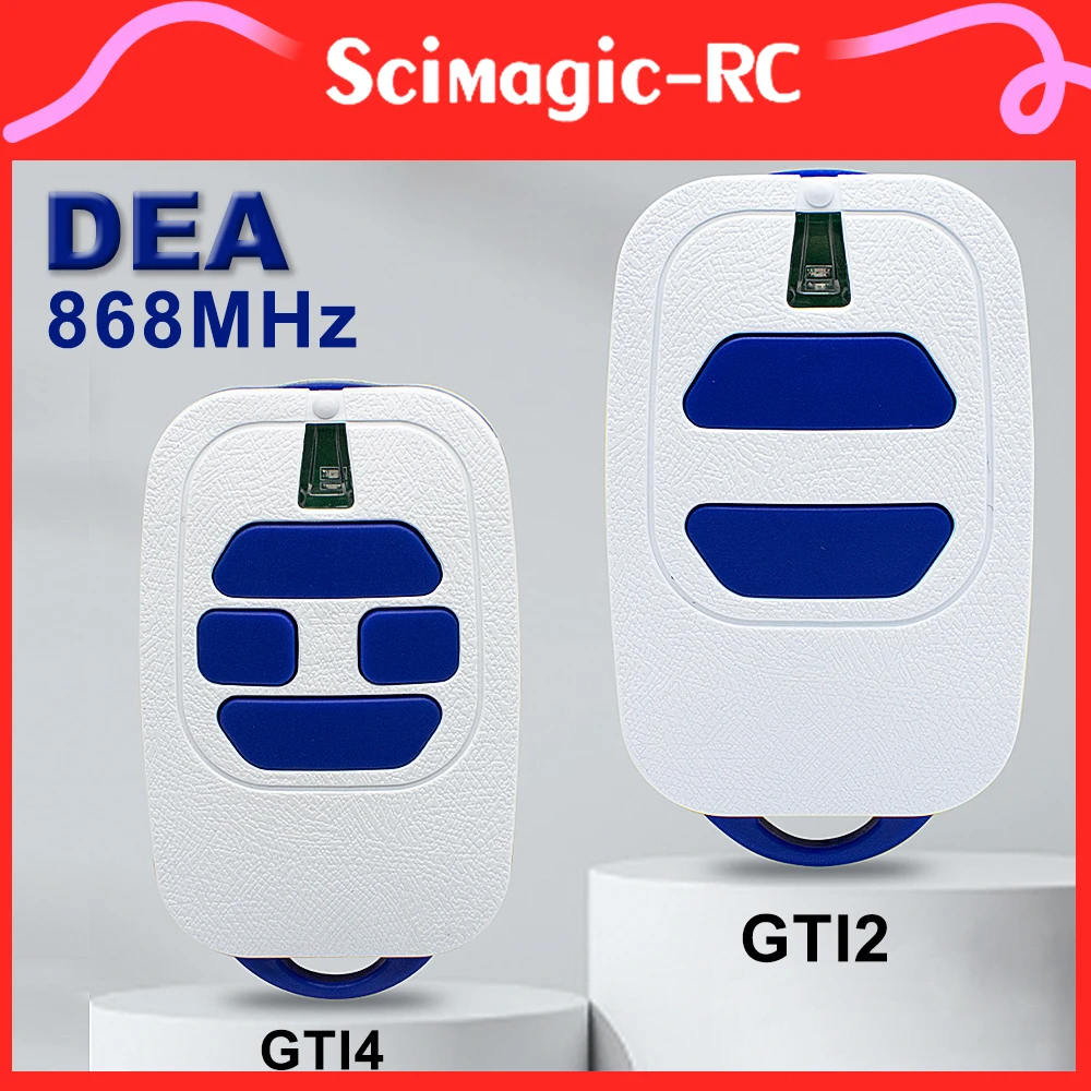 

100% Compatible DEA GTI2 868 GTI4 868MHz Garage Door Remote Control Handheld Transmitter