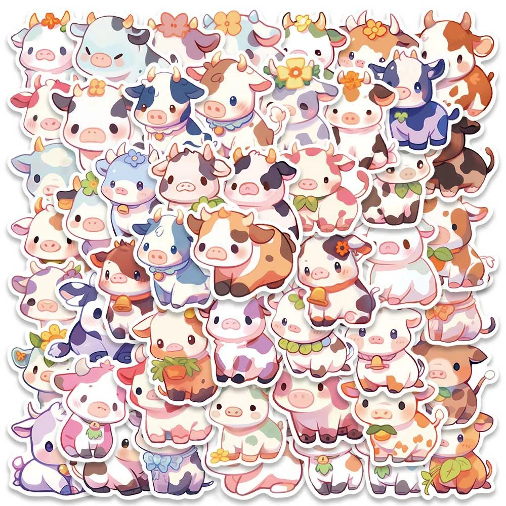

10/30/50PCS New DIY Rainbow Calf Sticker Graffiti Cartoon Creative Anime iPad Desk Luggage Chair Decoration Waterproof Wholesale