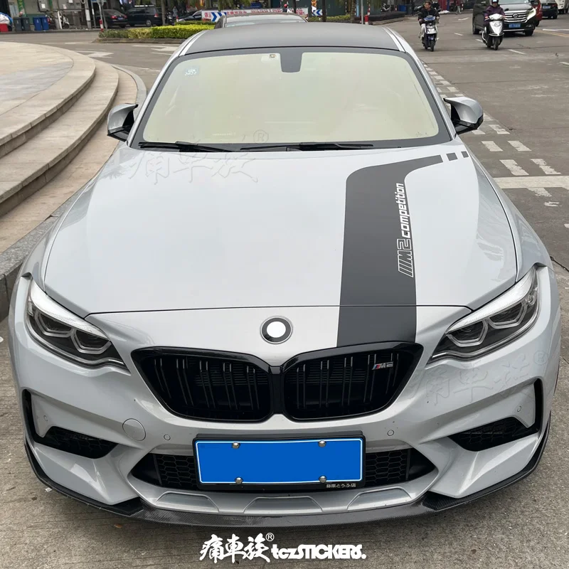 Benutzerdefinierte Neue Auto Aufkleber Auto Aufkleber Vinyl Geändert Sport  Mode Film Körper Haube FÜR BMW 3 Serie M2 M3 M4 m5