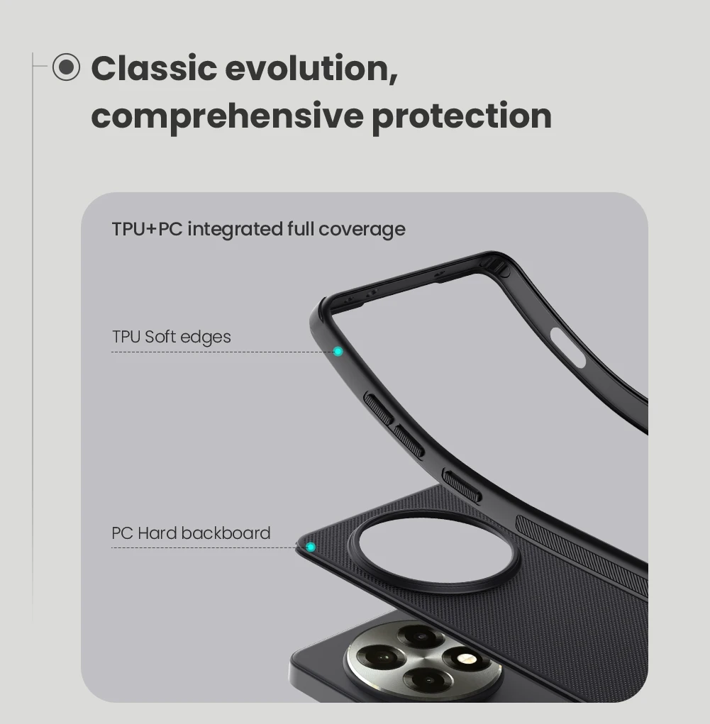 Nillkin Super Frosted Shield Pro Case - Hard Shock-Resistant Phone Shell