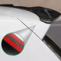 Spoiler For KIA Morning Picanto Window Gloss Black Accessories ABS Plastic Car Universal rear wing Trunk Roof Lip Spoilers 4