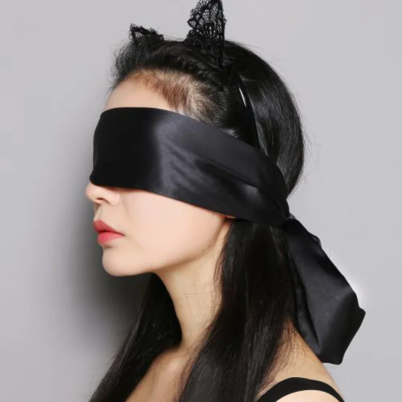 1.2M Erotic Eye Mask Self Bondage Restraint Ribbon BDSM Masks Eyes Patch Blindfold Masque Sex Toys For Couples SM Adult game sex toys