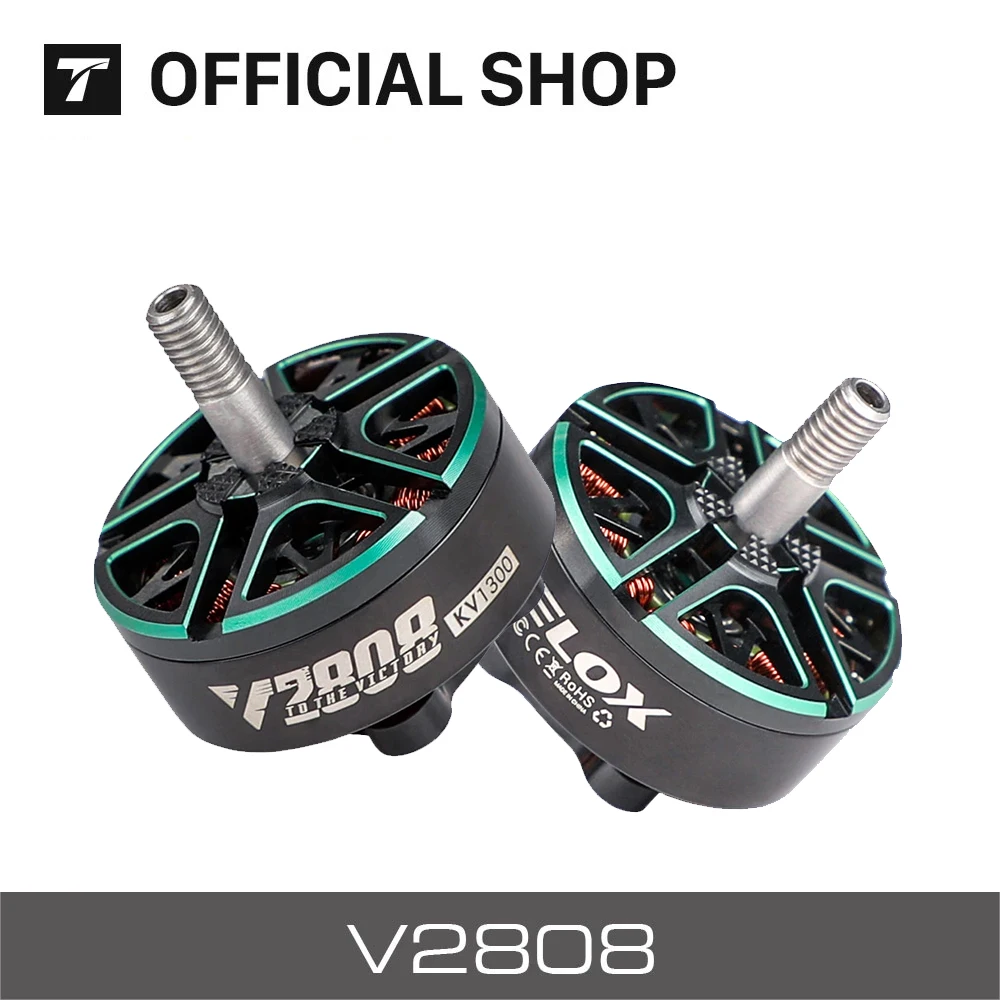 T-motor Hobby VELOX V2808 KV1300 KV1500 KV1950 V series motor For FPV Racing Drone FPV Freestyle Frame