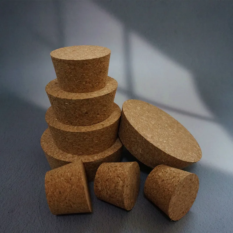 Lab Bottle Stopper 2Pcs/lot Synthetic Cork Lid for Test Tube Glass Jar Wine Bottle