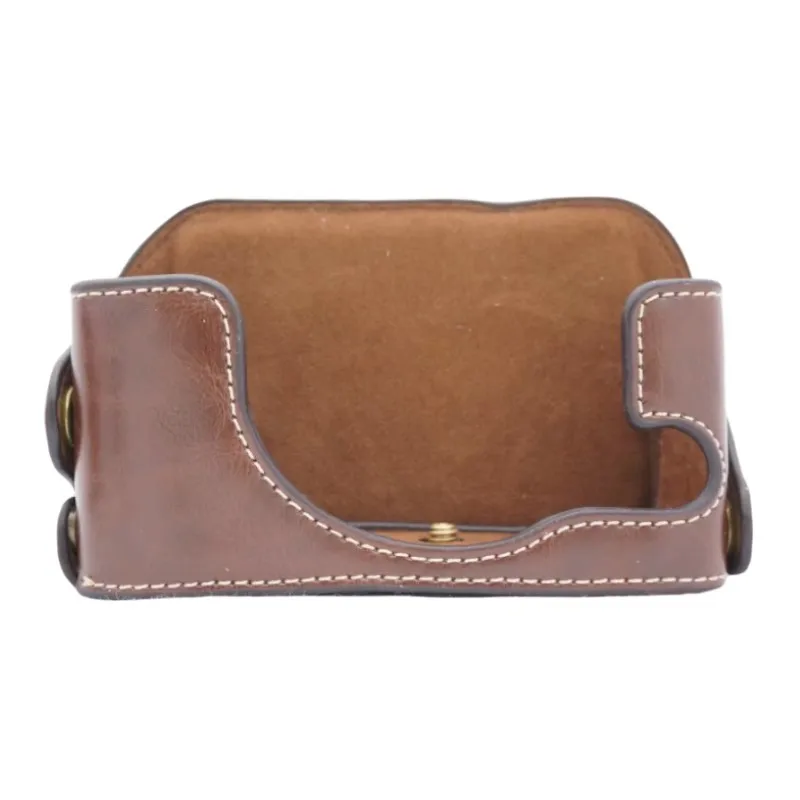 Rx1R Ii Fotocamera Video Bag Body Half Case Pu Grip Per Sony Dsc-Rx1Rm2 Rx1Rii Rx1R Rx1 Fotocamera Digitale