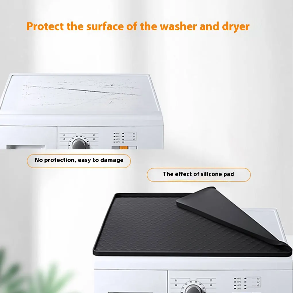 Durable Silicone Under-Sink Mat Waterproof Drip Tray Liner For Kitchen & Bathroom Cabinets  Easy-Clean Storage Solution 4