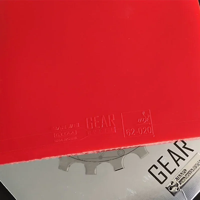 SANWEI GEAR Hyper Table Tennis Rubber Non-sticky Pips-in Ping Pong Rubber Internal Energy Cake Sponge NANO Penetration table tennis rubber