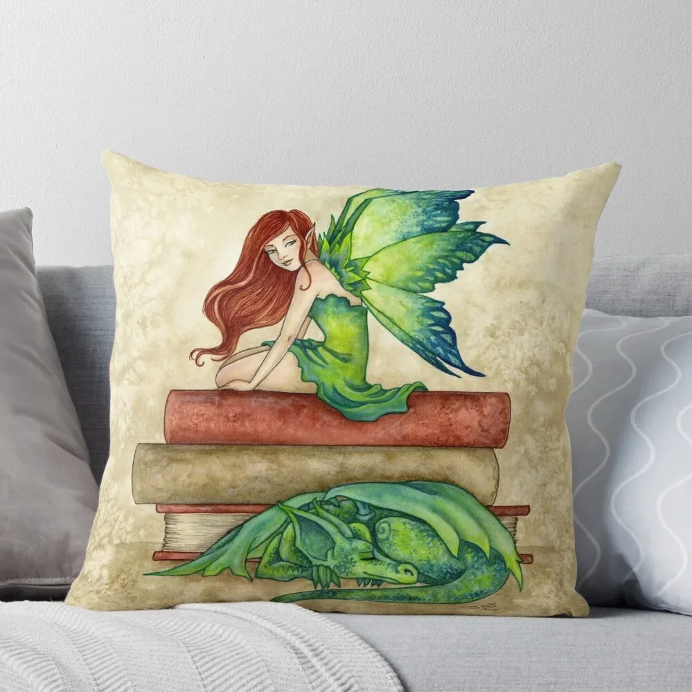 

Bedtime Stories Throw Pillow Decorative Cover For Living Room autumn decoration