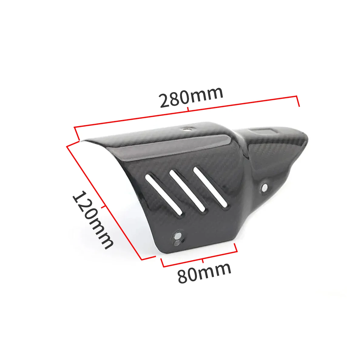 Universal Motorcycle Cover Exhaust Muffler Tube Escape Protection Guard Carbon Fiber Heat Shield Pipe Slip For Yamaha R1 R3 R6 - Image 2