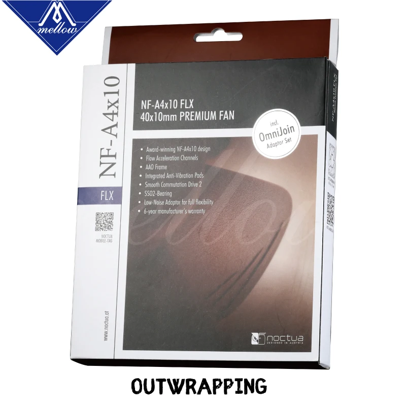 Ventilador de Impressora Nf-a4x10 Flx 5v 12v Ventilador Silencioso Premium 401040x40x10 mm Dissipador de Pinos Noctua3d - Imagem 6