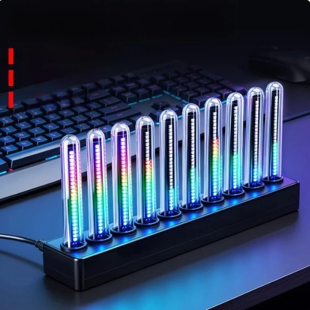 SPECTRUM RGB LED 오디오 비주얼라이저 게임룸 조명 240개 LED 8가지 시각 효과 12가지 감도 8가지 밝기 조절 가능