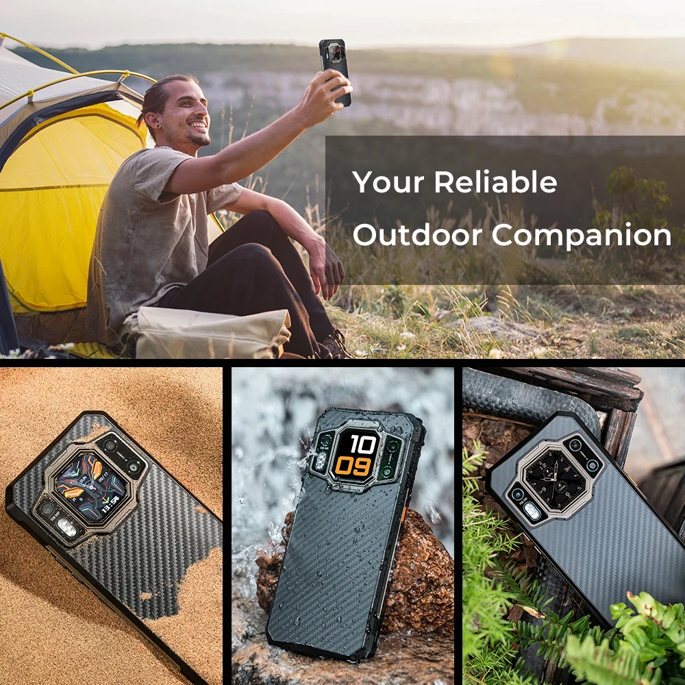 Oukitel WP30 Pro 5G Rugged Phone Android 13 12GB+512GB Smartphone 11000mAh 6.78\