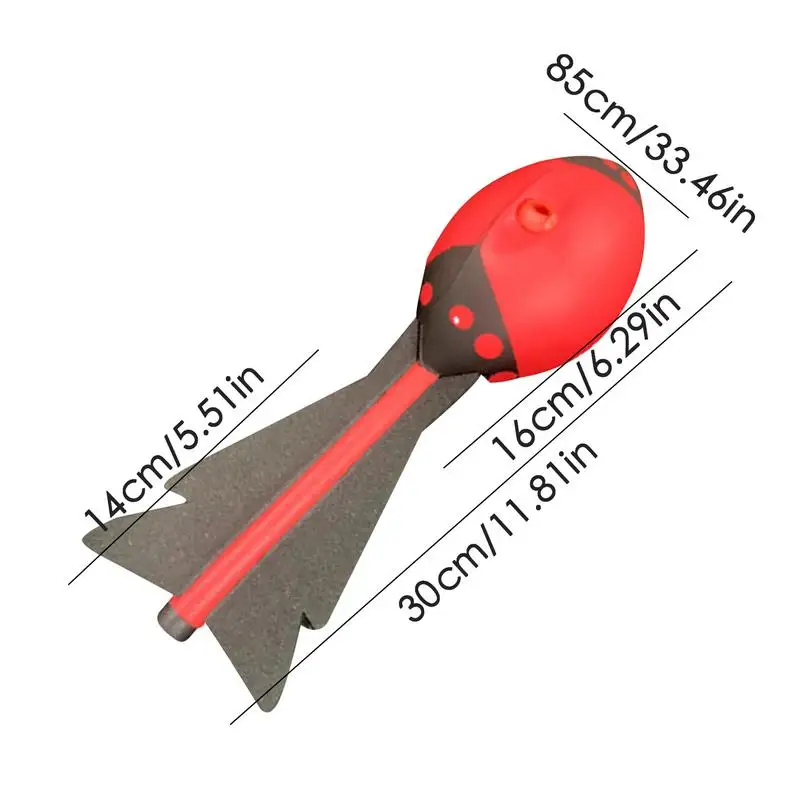 Vortex Howler Foam Football Funny Long-Distance Football Howling Foam Sports Toy Unique Vortex Aero Howler Toy Sports Outdoor