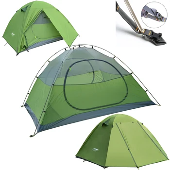 Desert Fox Camping Tents 1/2/3 Person Outdoor Lightweight Backpacking Tent Waterproof 3 Season Tent for Family Hiking Travelling 5