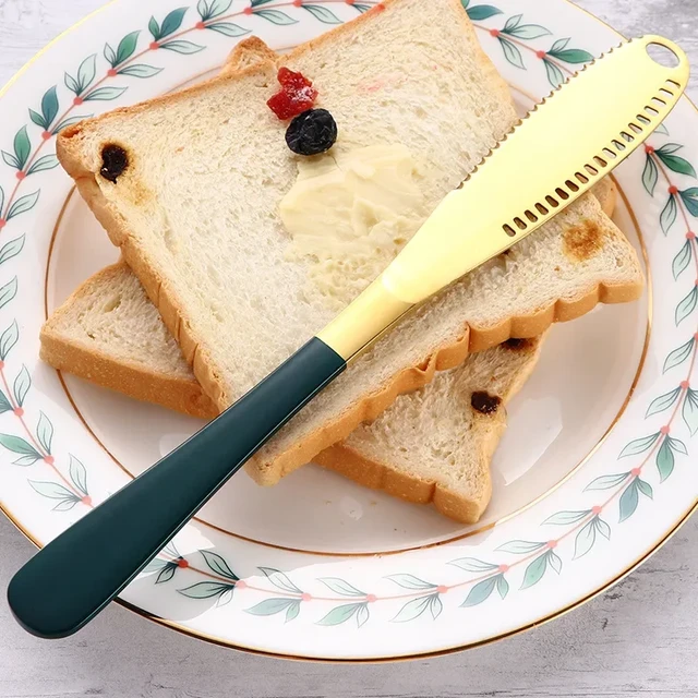 1PC Butter Knife Cheese Cutter Bread Toast Knife Cheese Jam Peanut Butter  Sauce Knife Kitchen Accessories Cheese Tools Sets - AliExpress