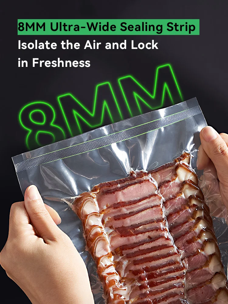 Vacuum Sealer MAGIC SEAL MS4005 Packaging Machine for Plastic Bags Products Food Storage Containers Mylar Auto Manual Modes Home 4