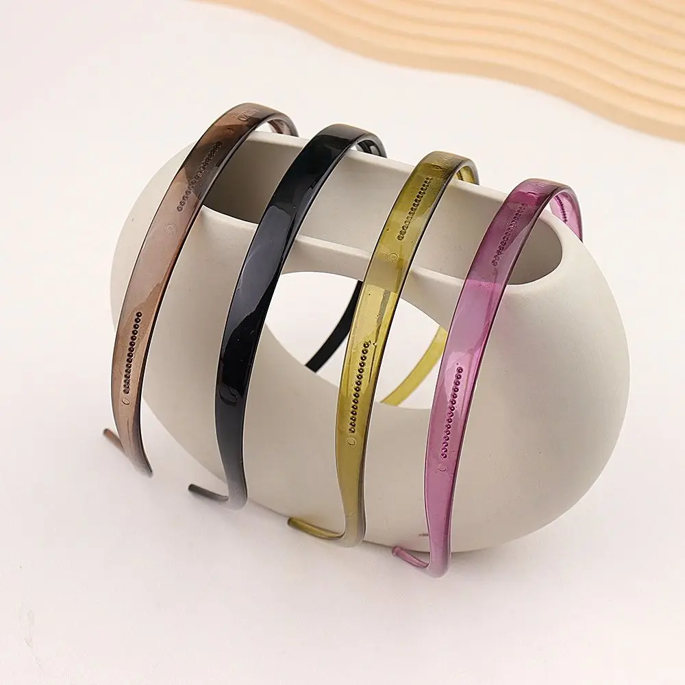 

Tooth Sunglasses Headband Gifts Non-slip Transparent Plastic Hair Bands Korean Style Plastic Transparent Hair Hoop Party