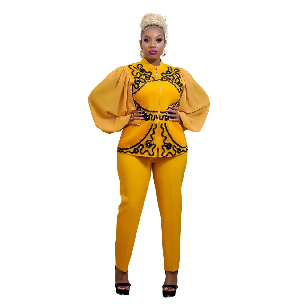 african culture clothing 2022 new Fahsion(S-2XXL)African Clothes For Lady Dashiki Top and Pants Suit Dress african couple outfits Africa Clothing