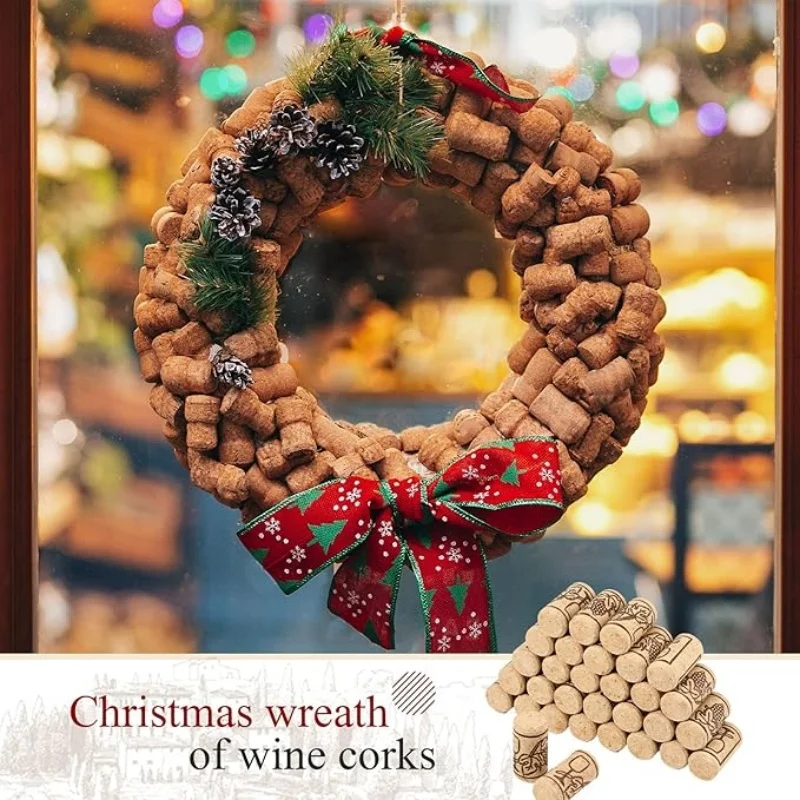 Natural Wood Straight Wine Corks Wine Bottle Stopper Making Bottles Corks For Corking Homemade Art Projects