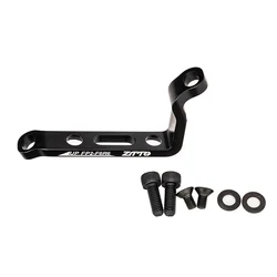 Enhanced Bike Disc Brake Adapter for Post to Flat Mount Conversion, 140 - 180mm Rotor Compatibility (R6 add 0mm)