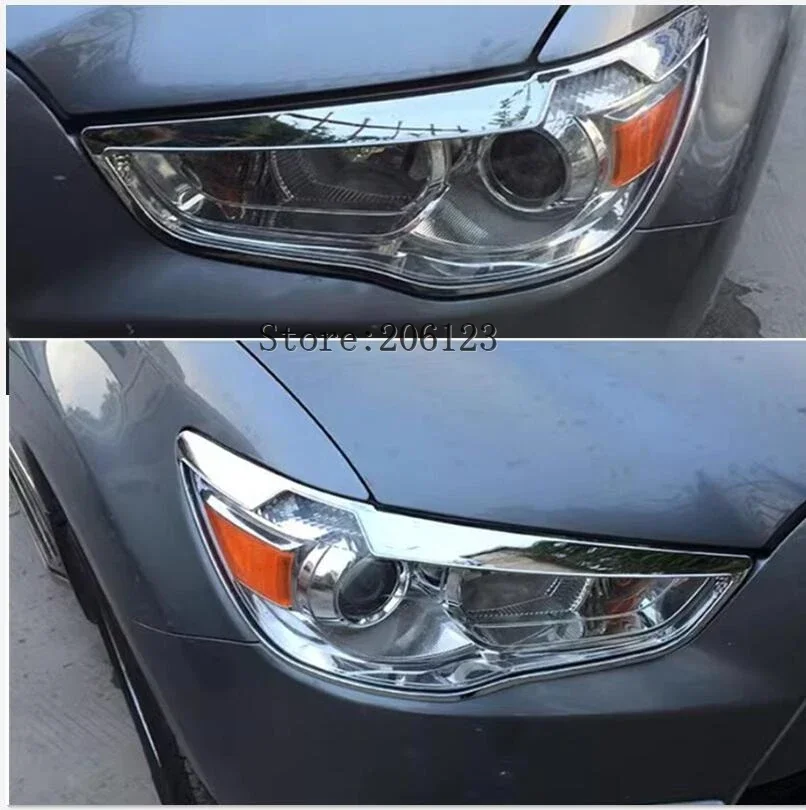 

Для Mitsubishi ASX 2011 2012 2013 2014 2015 Крышка противотуманной фары отделка 2 шт./лот для ASX аксессуары