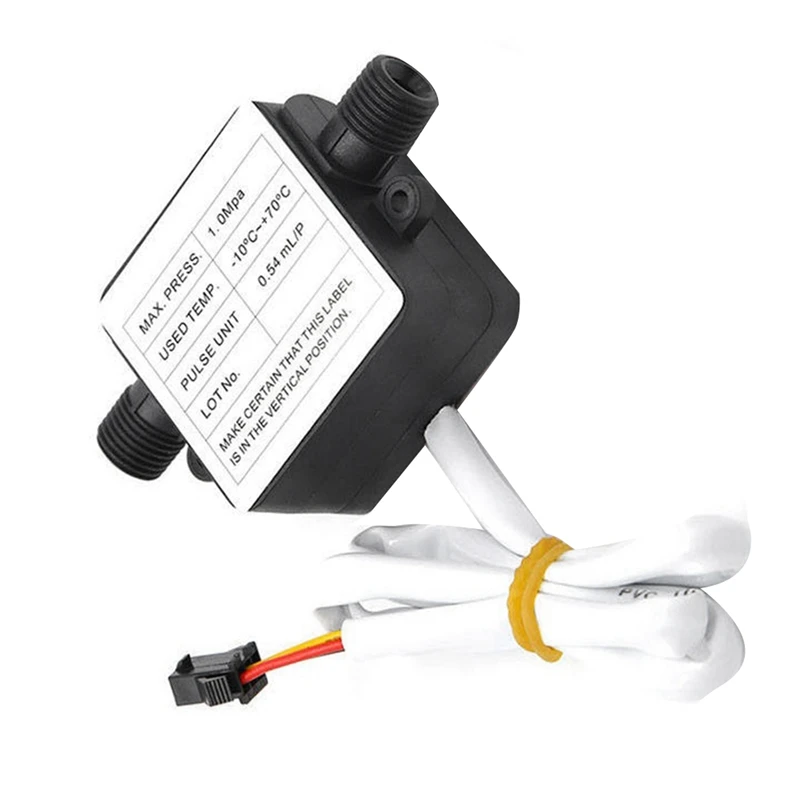 1 Piece OF07ZAT 2Min Oval Gear Flowmeter Sensor Gear Oil Flowmeter Sensor Plastic Flow Meter