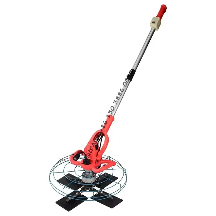 110V/220V 1200W New Small Wall Plastering Machine High Efficiency Floor Smoothing Electric Trowel Machine for Playground Runway