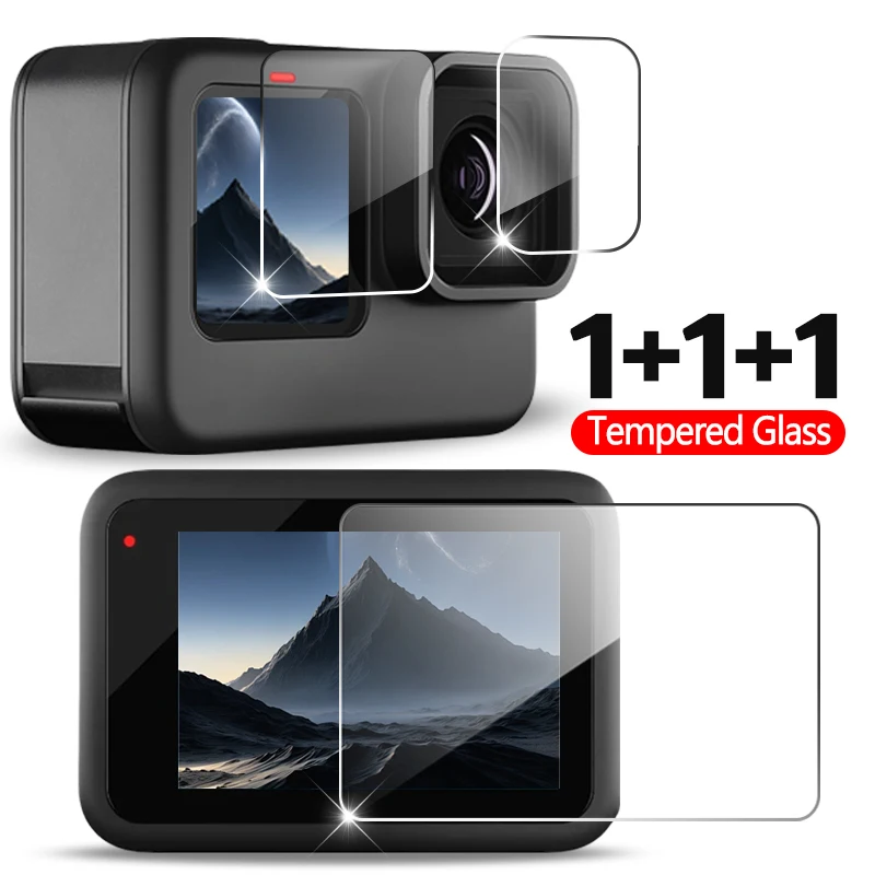 Ultra-HD Tempered Glass LCD Screen Lens Protector - Anti-Scratch Film