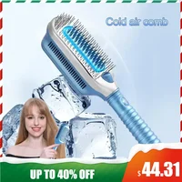 New Cold Hair Comb Straightener Curling Iron Negative Ion Cold Air Conditioner Suitable for All Hair Types Portable Styling Tool 1
