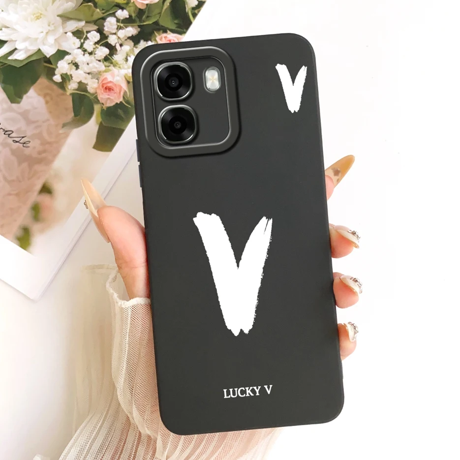 Cute Lucky Letters Soft TPU Phone Case Back Cover s