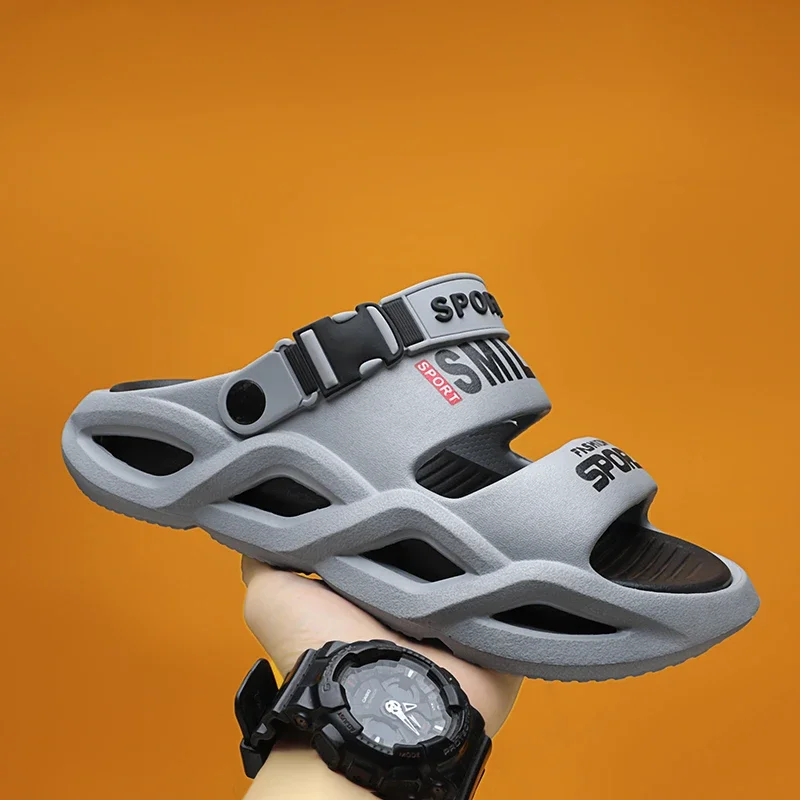 Soft Slippers Summer Slippers Anti Slip Sandals Men Shoes Summer Men Slippers Non-Slip Mens Sandals Outdoor Beach Shoes Soft Casual Shoes Platform House Indoor Shower Bathroom Slippers