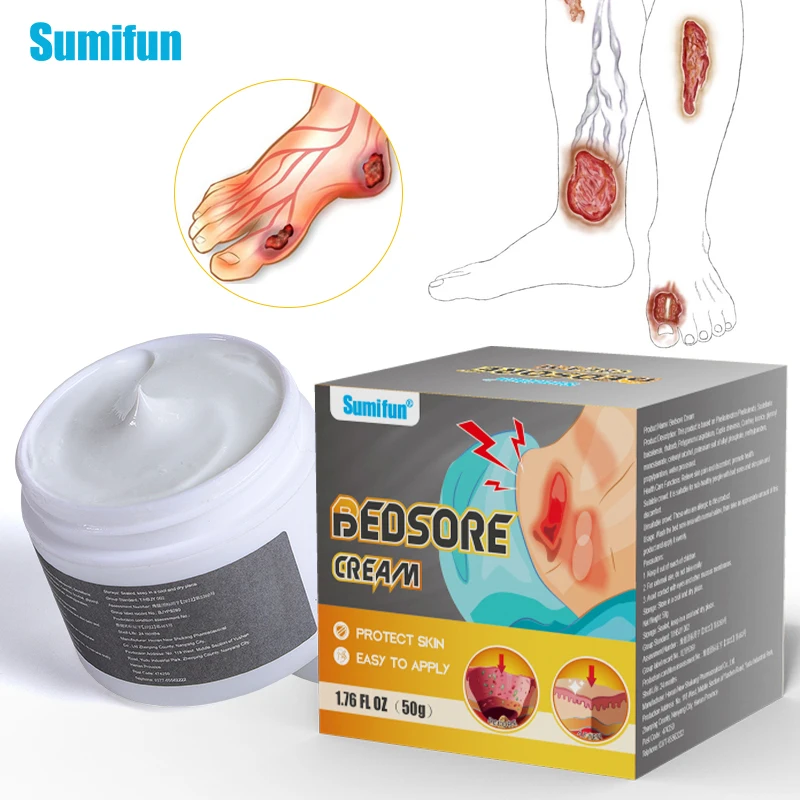 

1/3/5Pcs Sumifun Bedsore Remove Cream Rot Necrotic Tissue Plaster Sores Wound Healing Antibacterial Treatment Medical Ointment