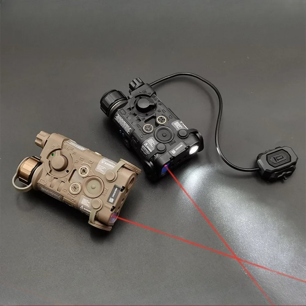 Linterna Táctica WADSN NGAL Láser Rojo/verde/IR Con M600C – Riel Picatinny, Para Airsoft