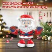 Electric Christmas Robot Toy Santa Claus Robot Toy Party Christmas Decoration Gift For Kids 2