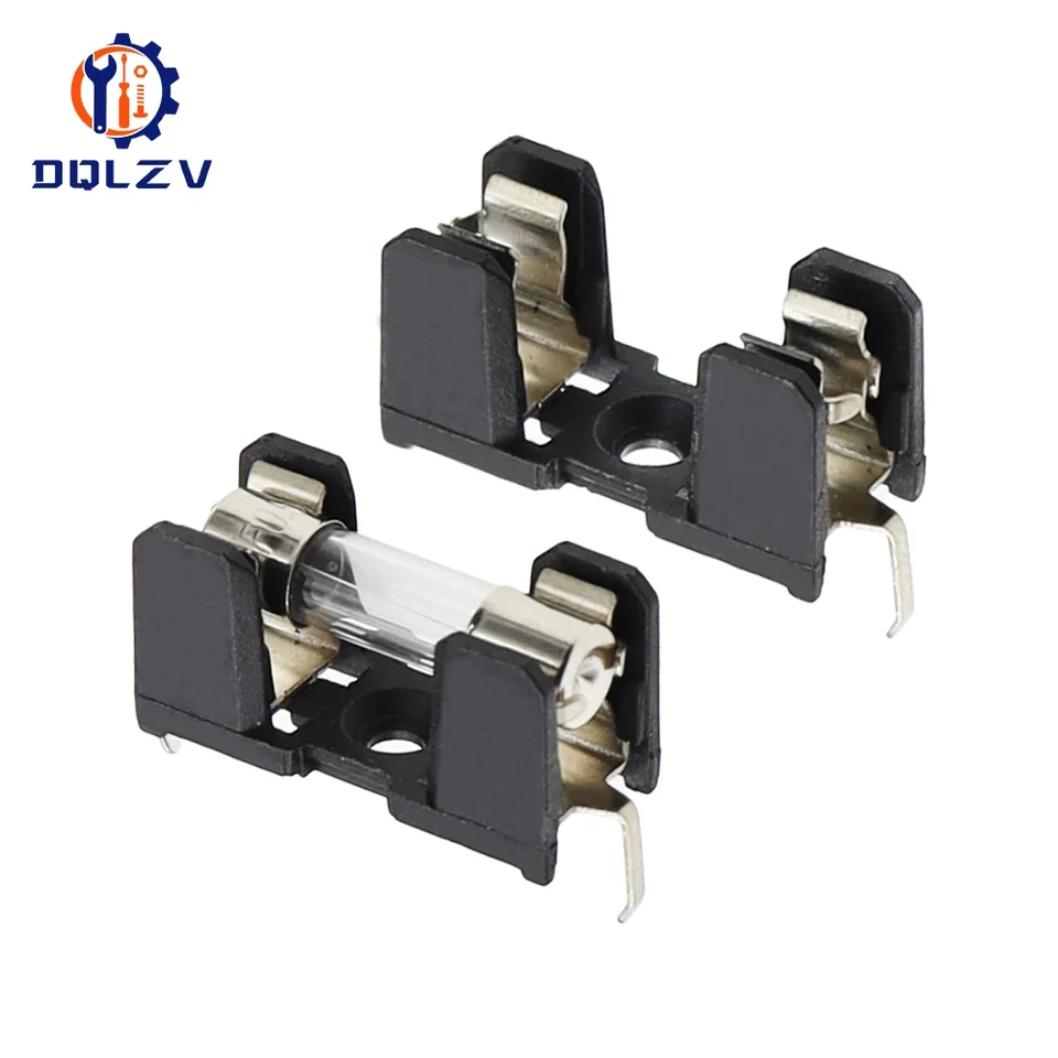 10 Pièces 10a 250 V Porte-fusible Montage Sur Panneau 5 X 20mm Porte-fusible Bouchon à Vis Pour équipement électrique Et Motos