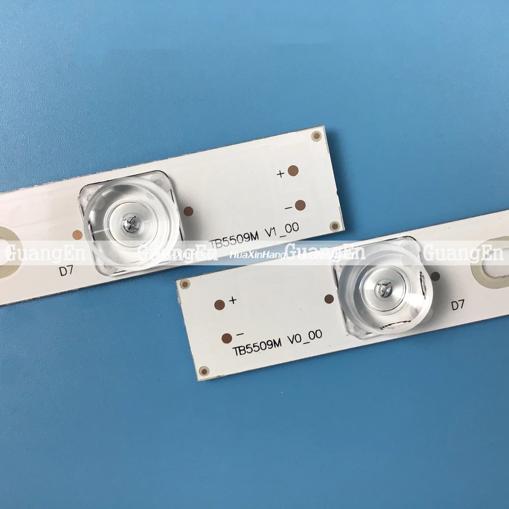 KIT 2 BARRE STRIP 58 LED PER TV 49" SAMSUNG UE49KU6470UX / UE49KU6500UX / UE49KU