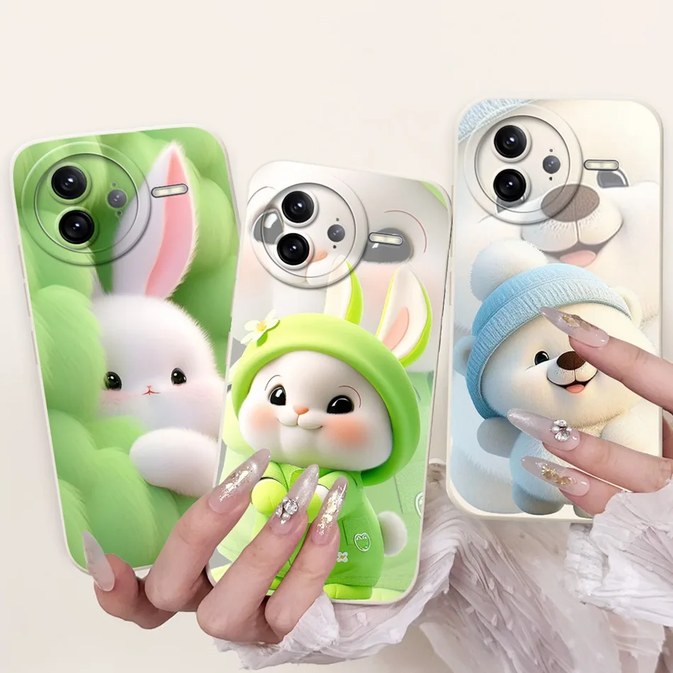 Cute Cat Panda Cartoon Soft Silicone Shockproof Phone Case
