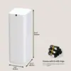 Can, 8 Gallon Self Sealing and Self-Changing Smart Trash Can, Motion Sensor,  Garbage can with lid for 6
