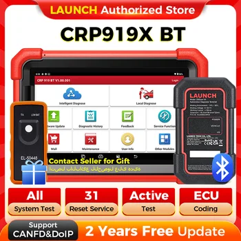 LAUNCH X431 CRP919X BT OBD2 Scanner – Professional Automotive Diagnostic Tool with ECU Coding, CAN FD & DOIP Support 1