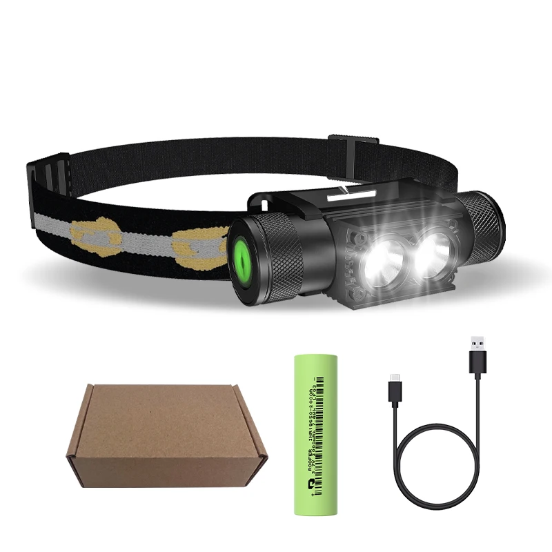 

Professional Led Head Lamp With 18650 Battery For Camping Fishing