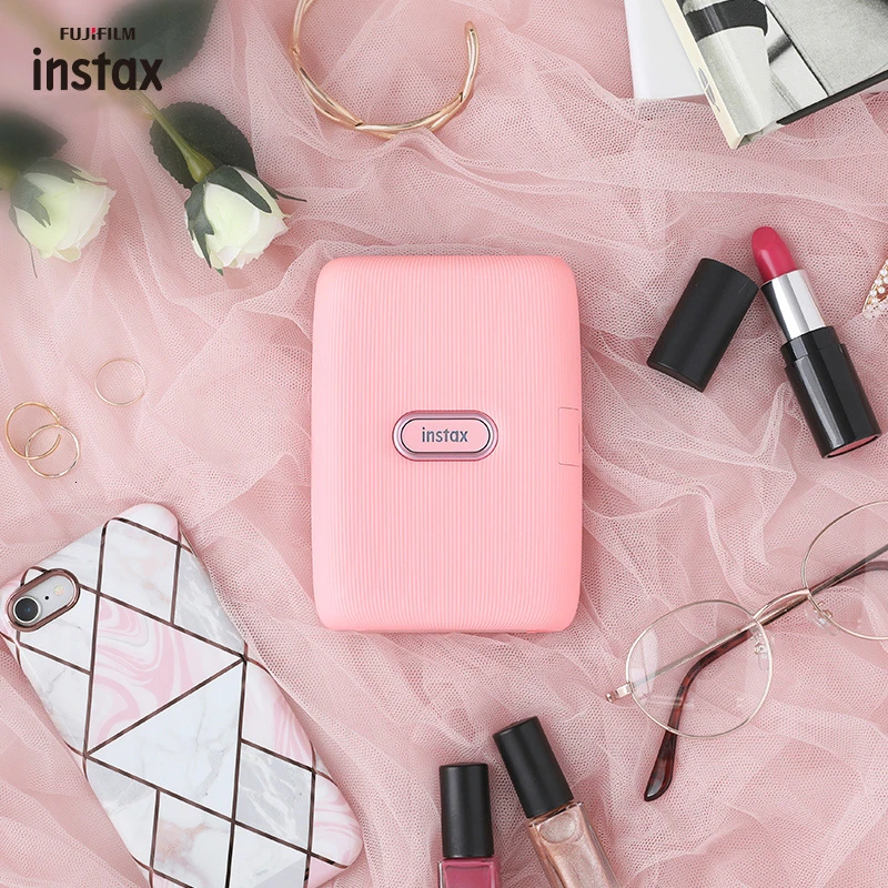 Fujifilm Origin Instax Mini Link Printer Instant Smartphone Printer White  /pink /Blue with Fuji Instax Mini Film