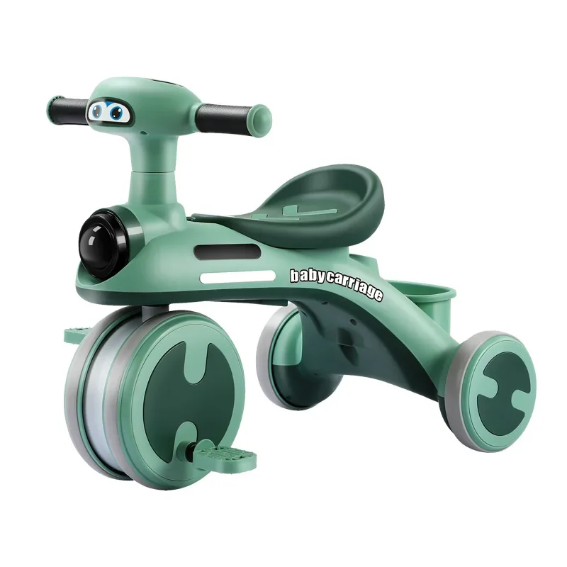 New Children's Tricycle Bicycle, 1-6 Year Old Baby Pedaling Bicycle Baby Sliding Bike Stroller
