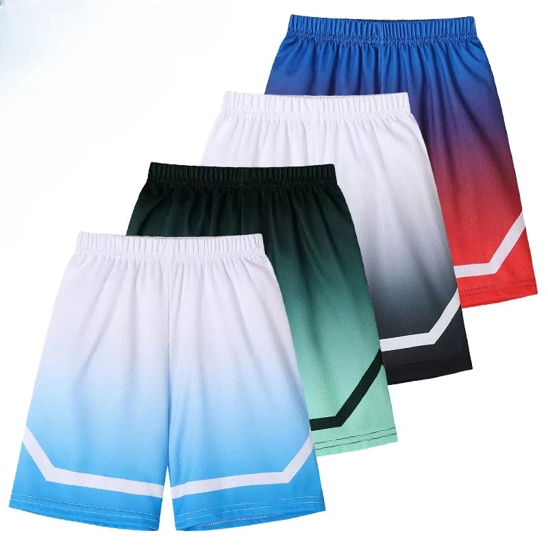 Sommerliche bunte Freizeitshorts für Herren, vielseitige Shorts, stilvolle, lockere Sport-Gym-Shorts, atmungsaktive Shorts, Fitness-Herrenshorts