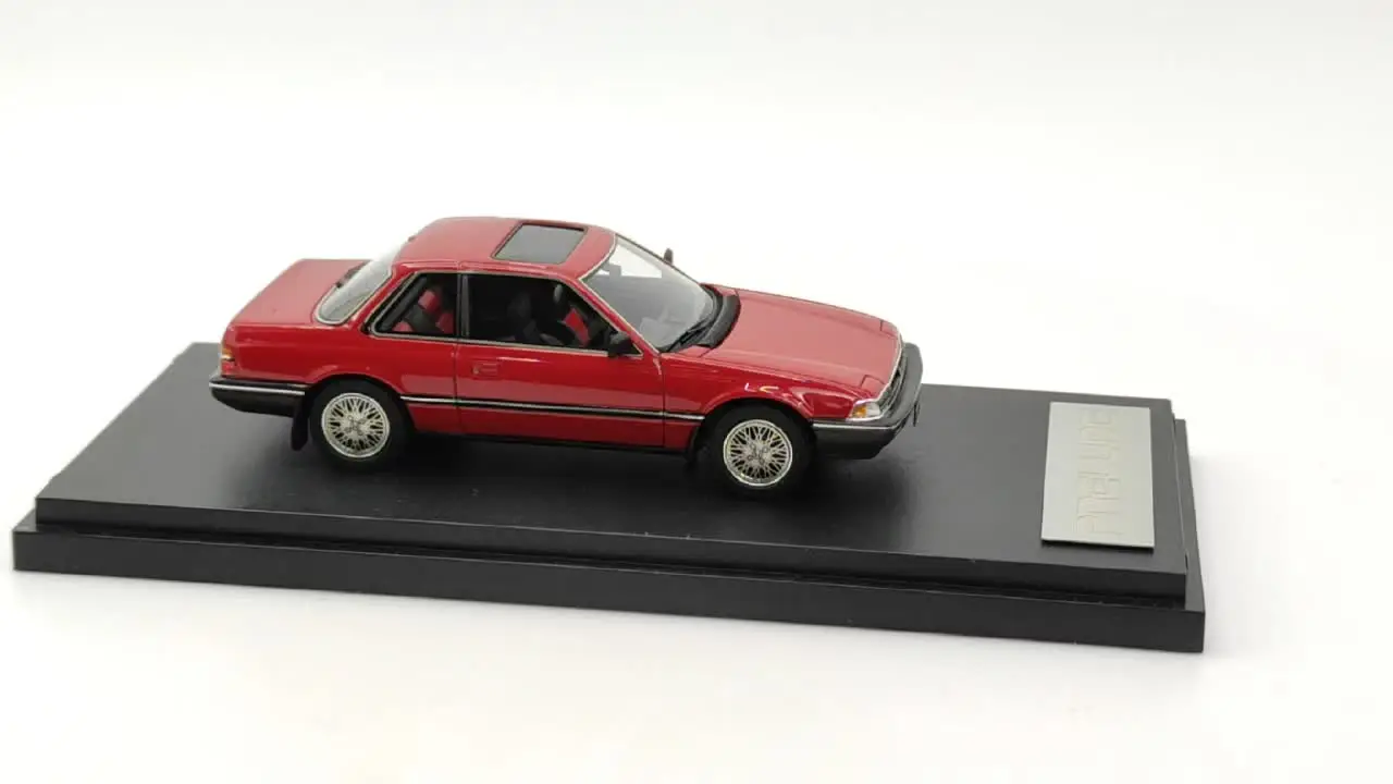 Mark43 1:43 Scale Honda PRELUDE XX(AB1) 1984 Red Resin Car